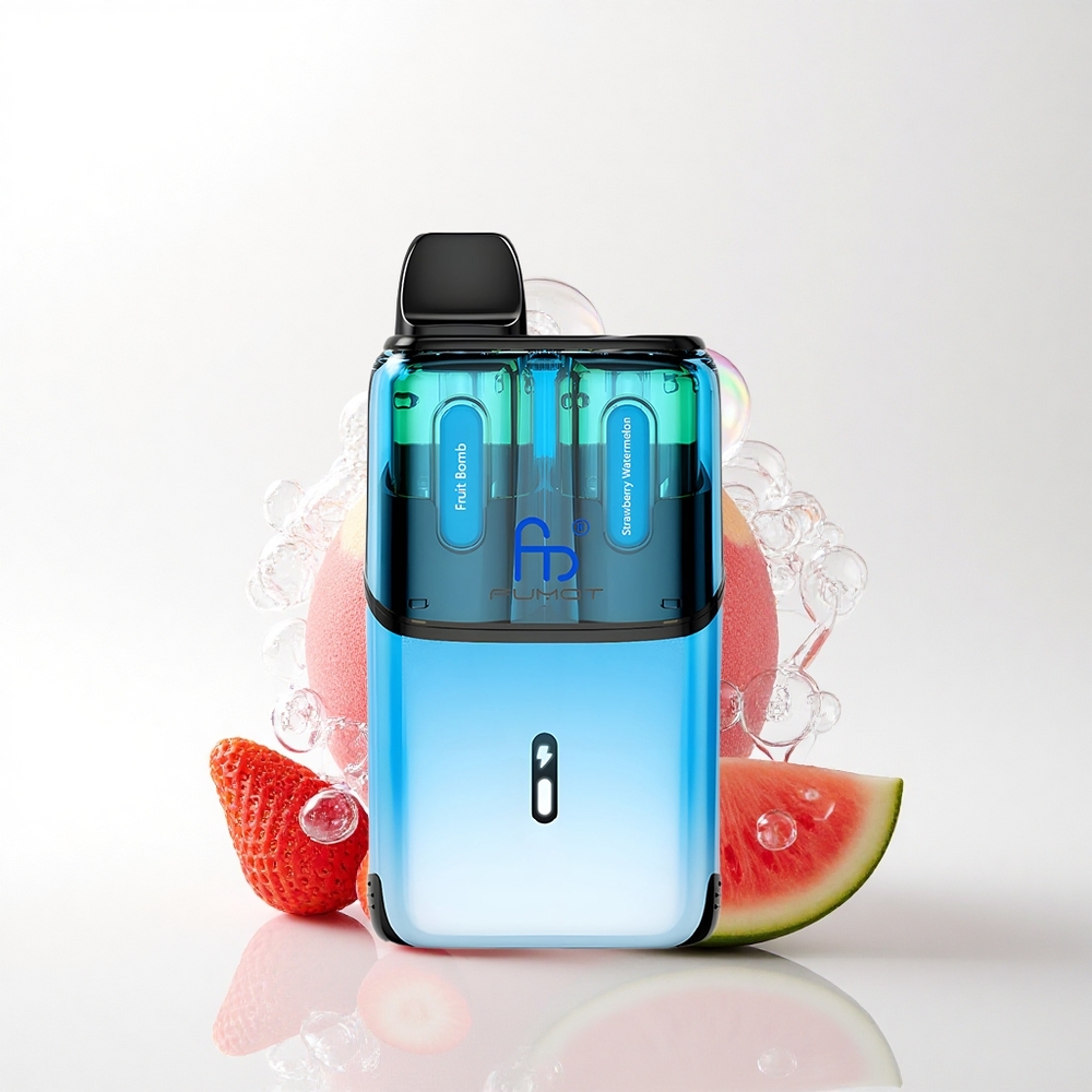 Fumot Ultra T32000 Puffs Frugtbombe - Jordbær Vandmelon med 20mg Nikotin & 800mAh