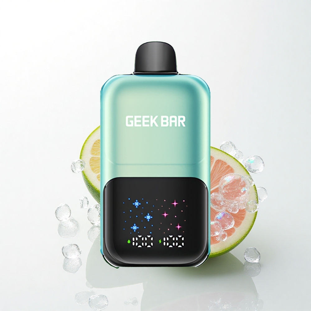 GEEK BAR 2GO 20ml 50000 Puffs Kølig Mynte Is med 20mL Kapacitet og 5% Nikotin