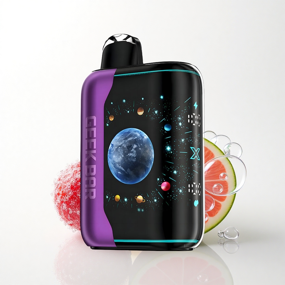 GEEK BAR Platinum Edition 25000 Puffs Bær Kirsebær Lime med 2% nikotin og 20mL e-væske