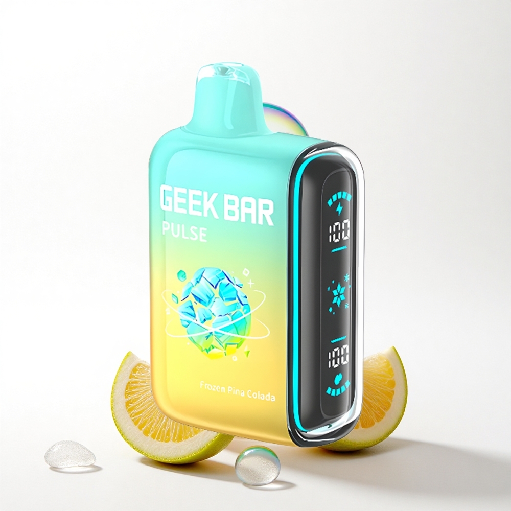 GEEK BAR Pulse 15000 Puffs Frosset Udgave 16ML 5% Nicotin 650 mAh