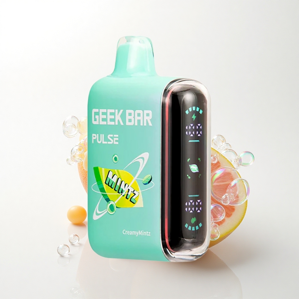 GEEK BAR Pulse 15000 Puffs Luftstrøm Justerbar 16ML Nikotin 5% 650 mAh Udgave