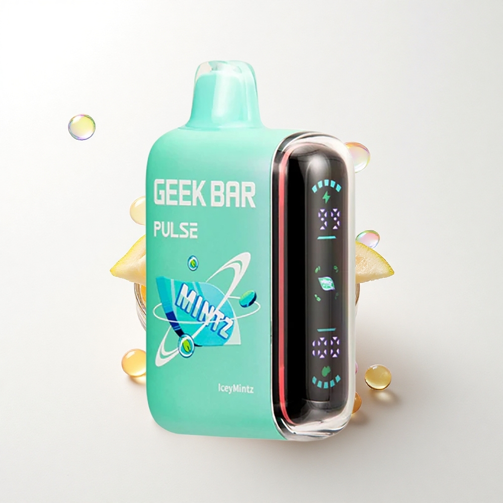 GEEK BAR Pulse 15000 Puffs Luftstrøm Justerbar 16ML Nikotin 5% 650 mAh Udgave