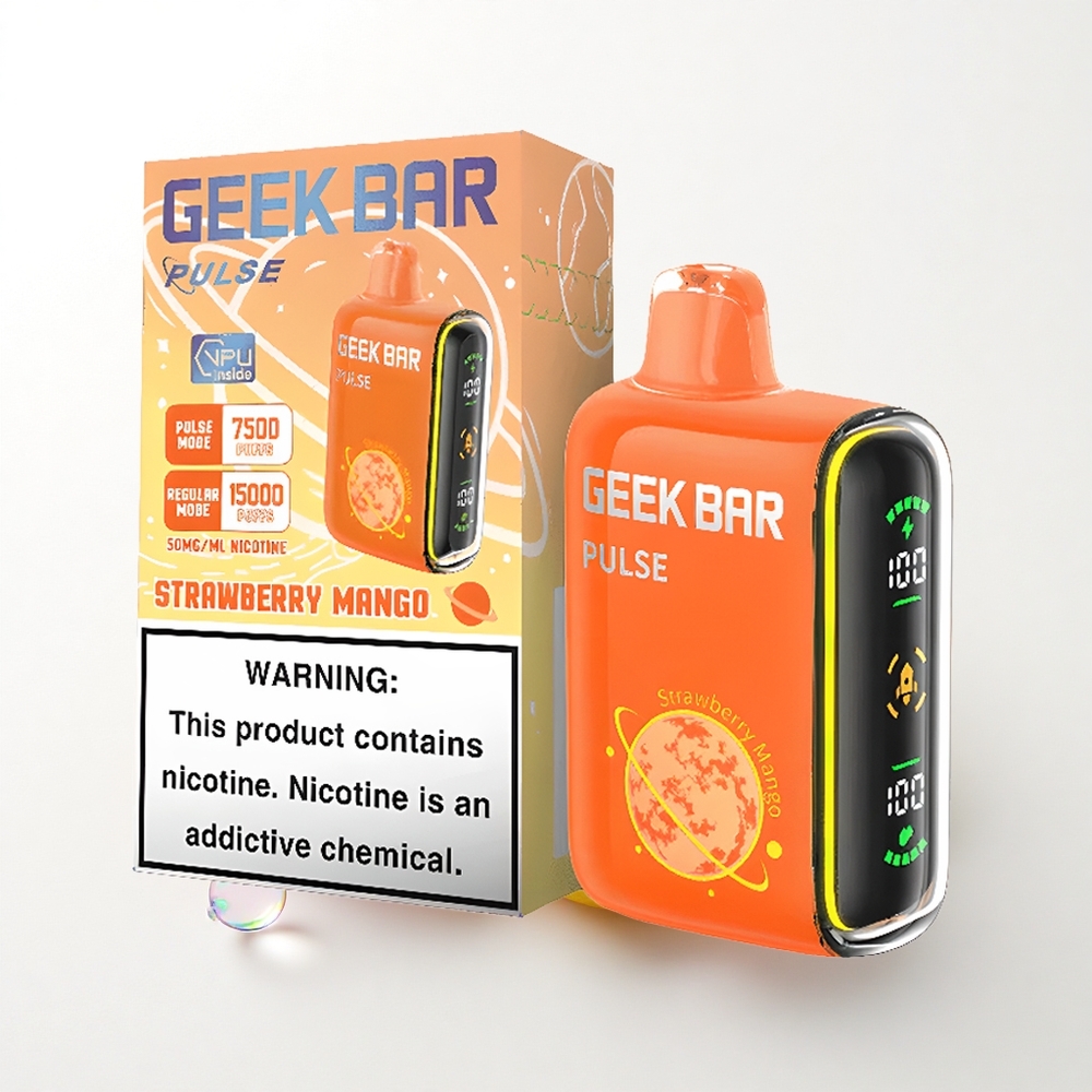 GEEK BAR Pulse 15000 Puffs Planet Udgave 16ML 5% Nicotin 650 mAh