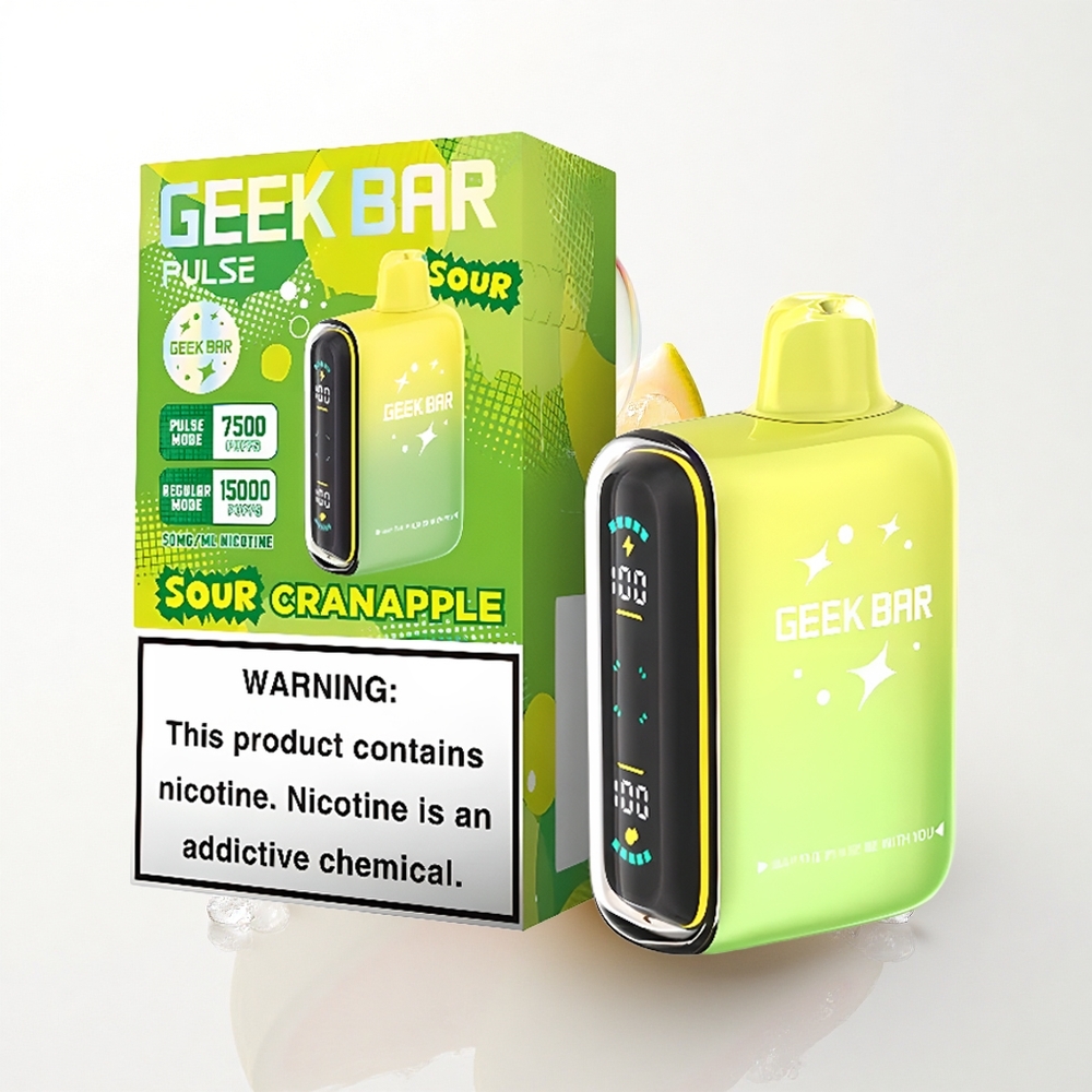 GEEK BAR Pulse 15000 Puffs Suret Udgave 16ML 5% Nicotin 650 mAh