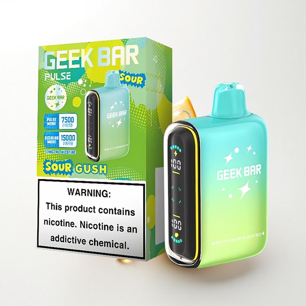 GEEK BAR Pulse 15000 Puffs Suret Udgave 16ML 5% Nicotin 650 mAh