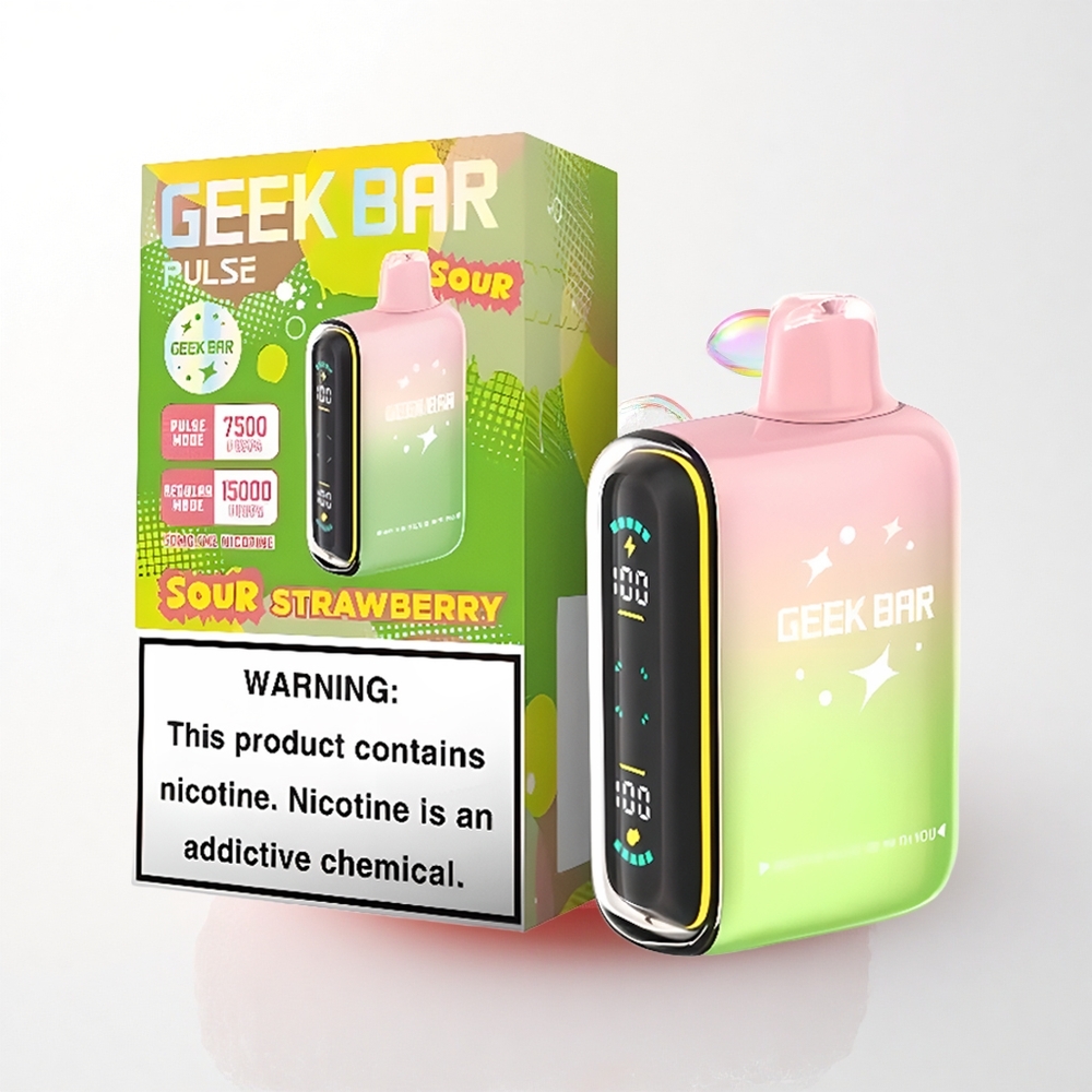 GEEK BAR Pulse 15000 Puffs Suret Udgave 16ML 5% Nicotin 650 mAh
