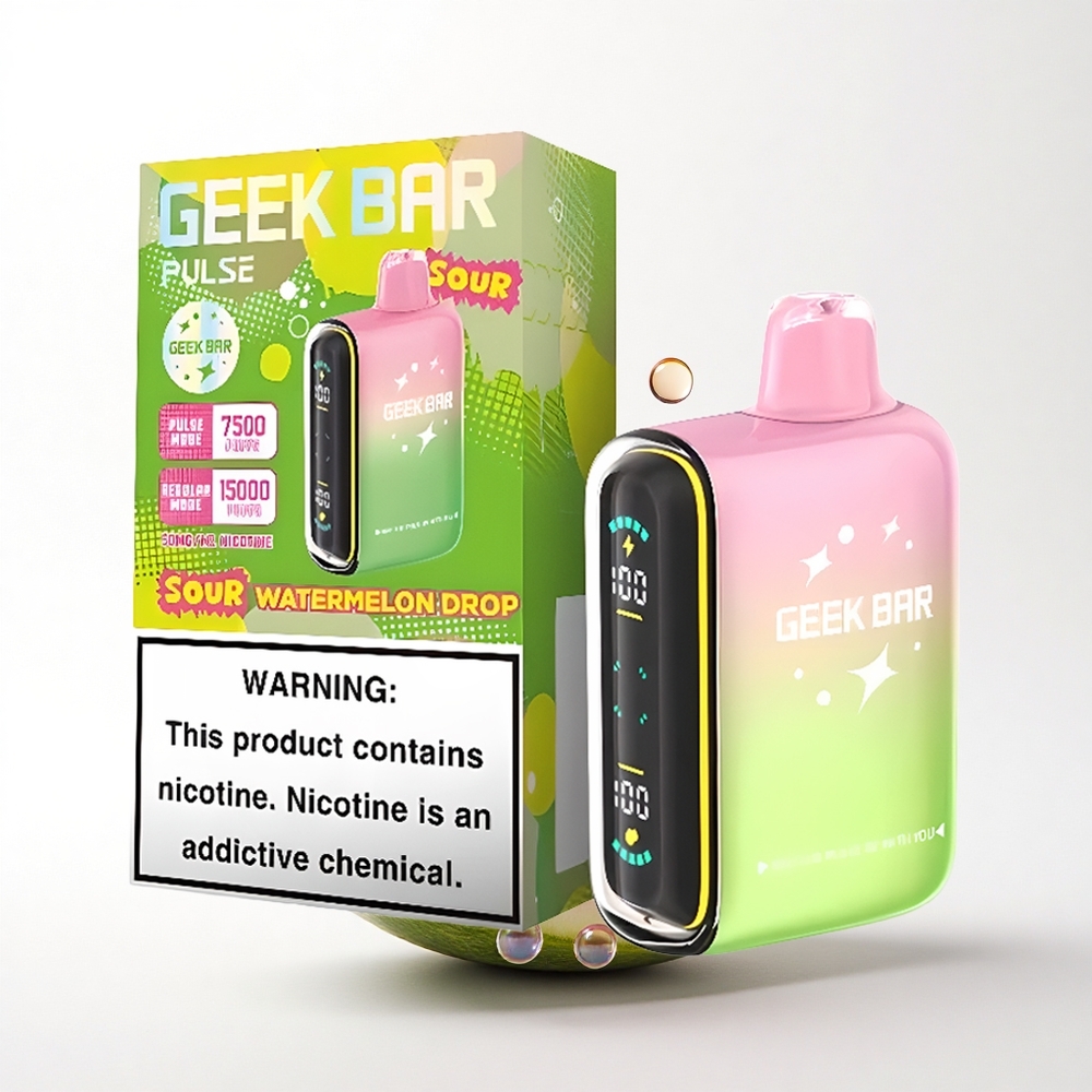 GEEK BAR Pulse 15000 Puffs Suret Udgave 16ML 5% Nicotin 650 mAh