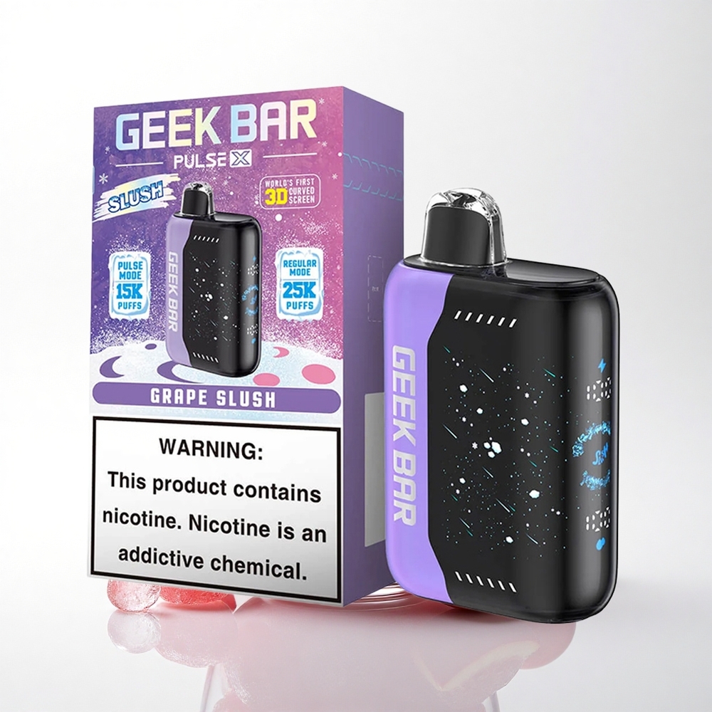 GEEK BAR Pulse X 25000 Puffs Geek Bar Slush Udgave med 18mL e-væske og 0-5% nikotin