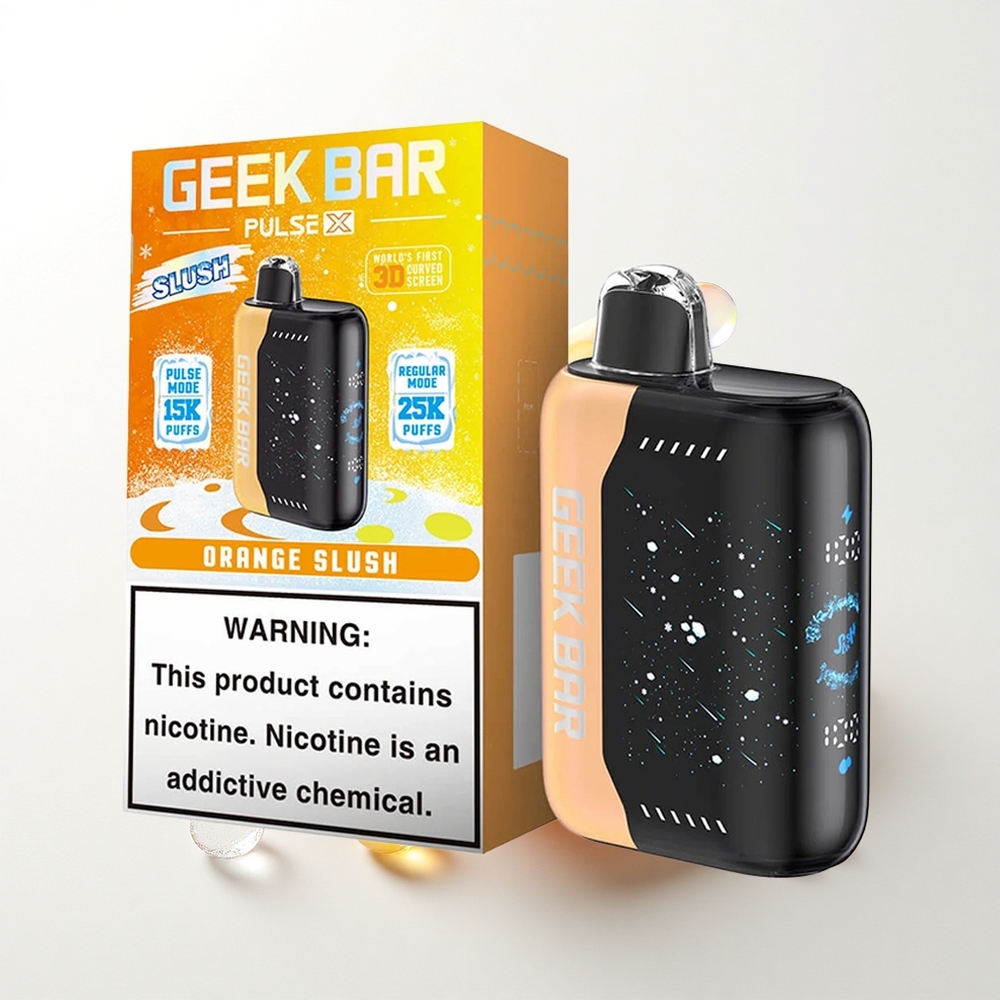 GEEK BAR Pulse X 25000 Puffs Geek Bar Slush Udgave med 18mL e-væske og 0-5% nikotin