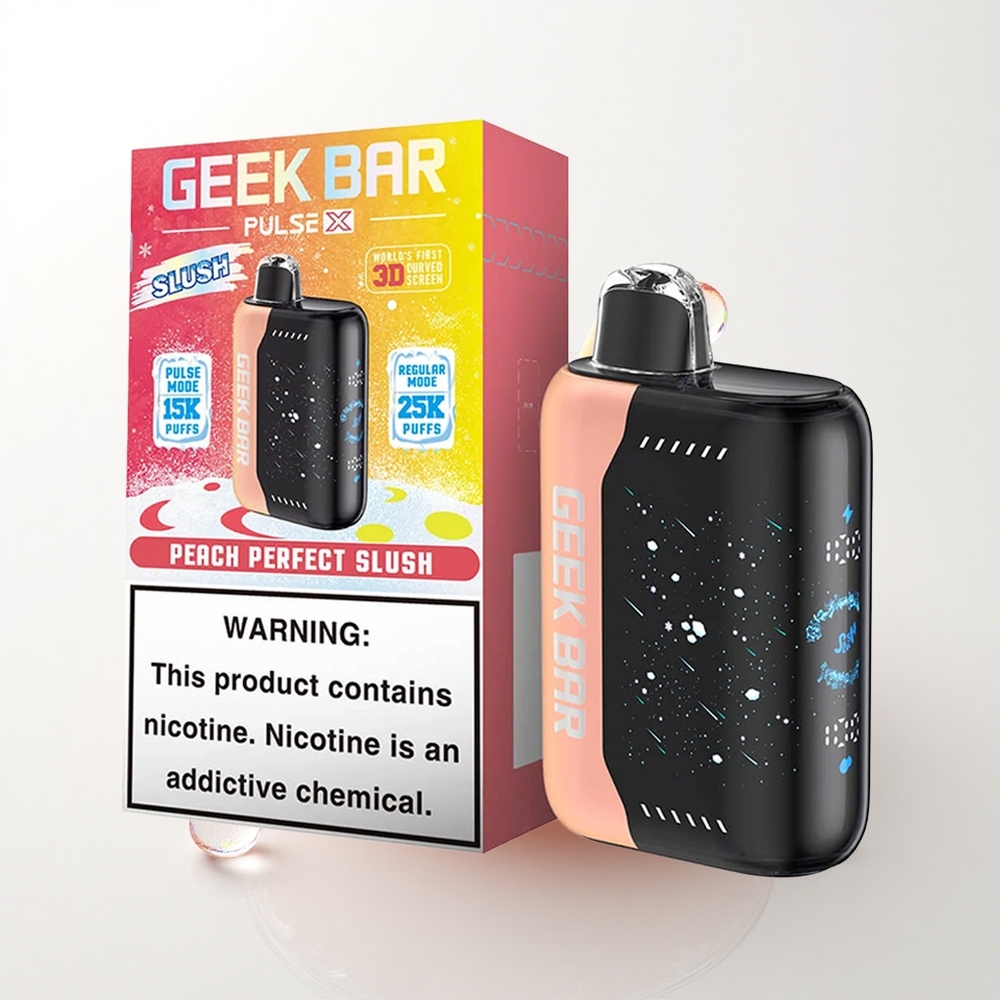 GEEK BAR Pulse X 25000 Puffs Geek Bar Slush Udgave med 18mL e-væske og 0-5% nikotin