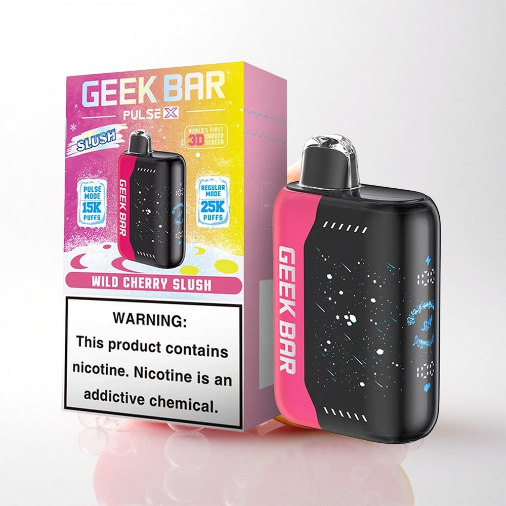 GEEK BAR Pulse X 25000 Puffs Geek Bar Slush Udgave med 18mL e-væske og 0-5% nikotin