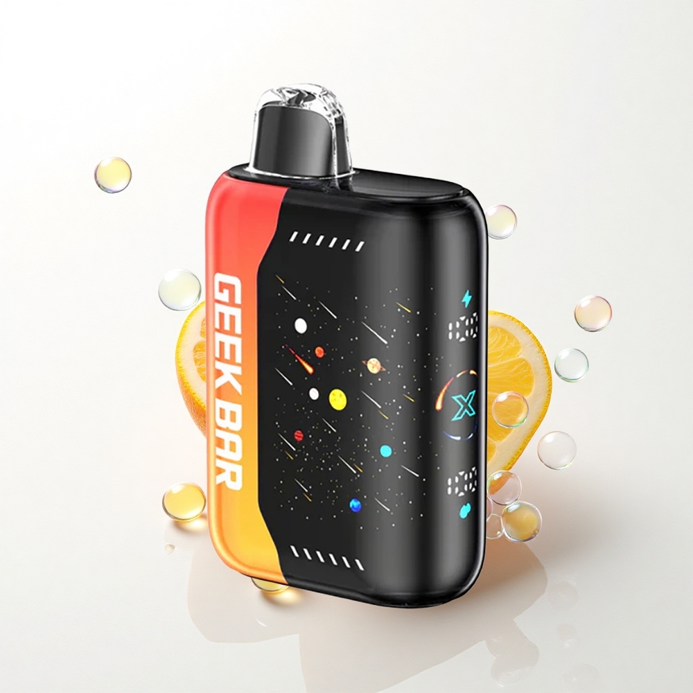GEEK BAR Pulse X 25000 Puffs Meteor Udgave med 18mL forfyldt e-væske og 0-5% nikotin