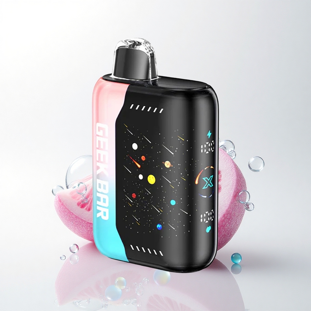 GEEK BAR Pulse X 25000 Puffs Meteor Udgave med 18mL forfyldt e-væske og 0-5% nikotin