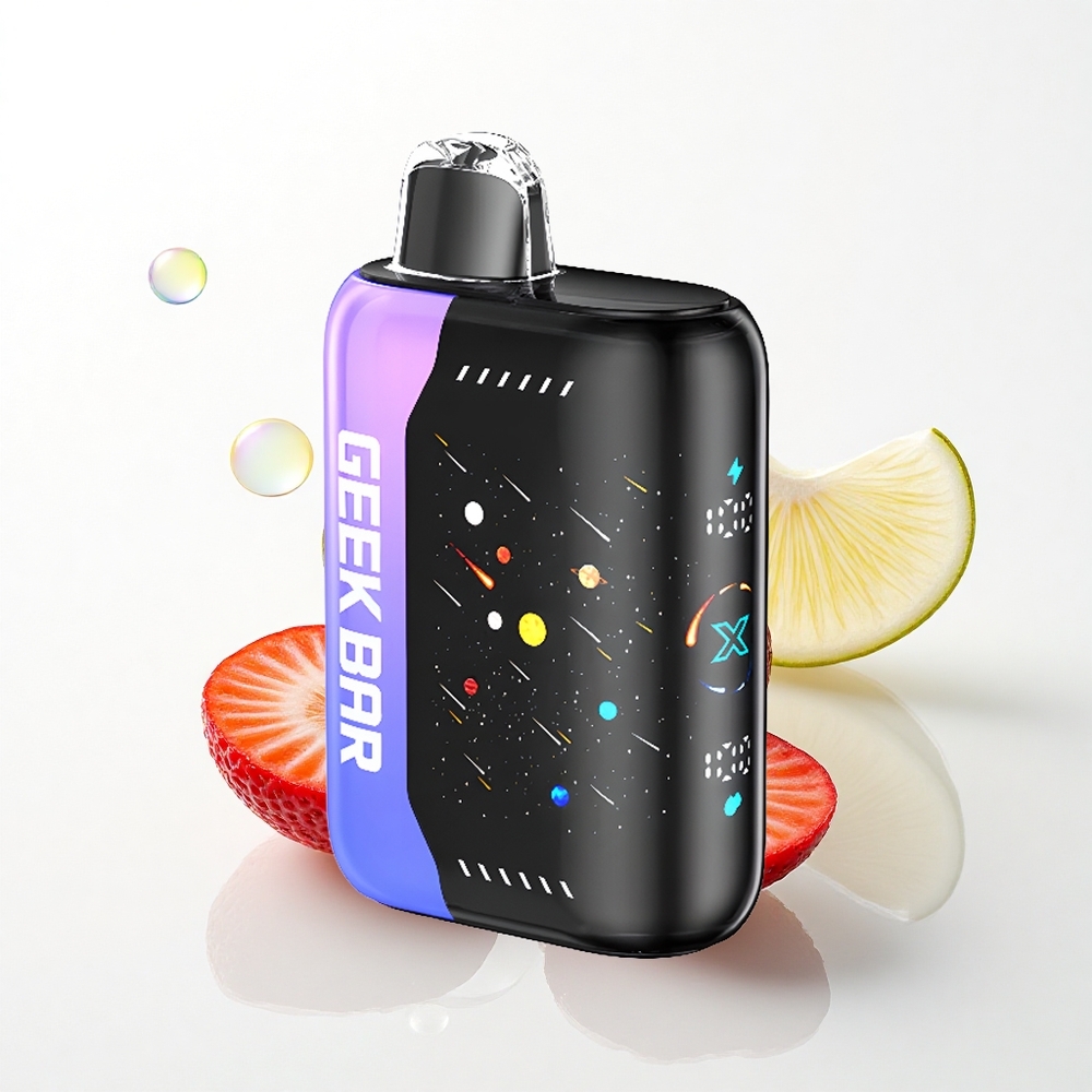 GEEK BAR Pulse X 25000 Puffs Meteor Udgave med 18mL forfyldt e-væske og 0-5% nikotin