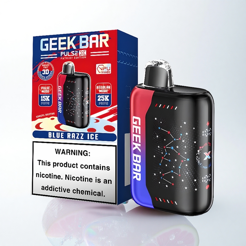 GEEK BAR Pulse X 25000 Puffs Patriot Edition 18mL Nikotin 0-5%