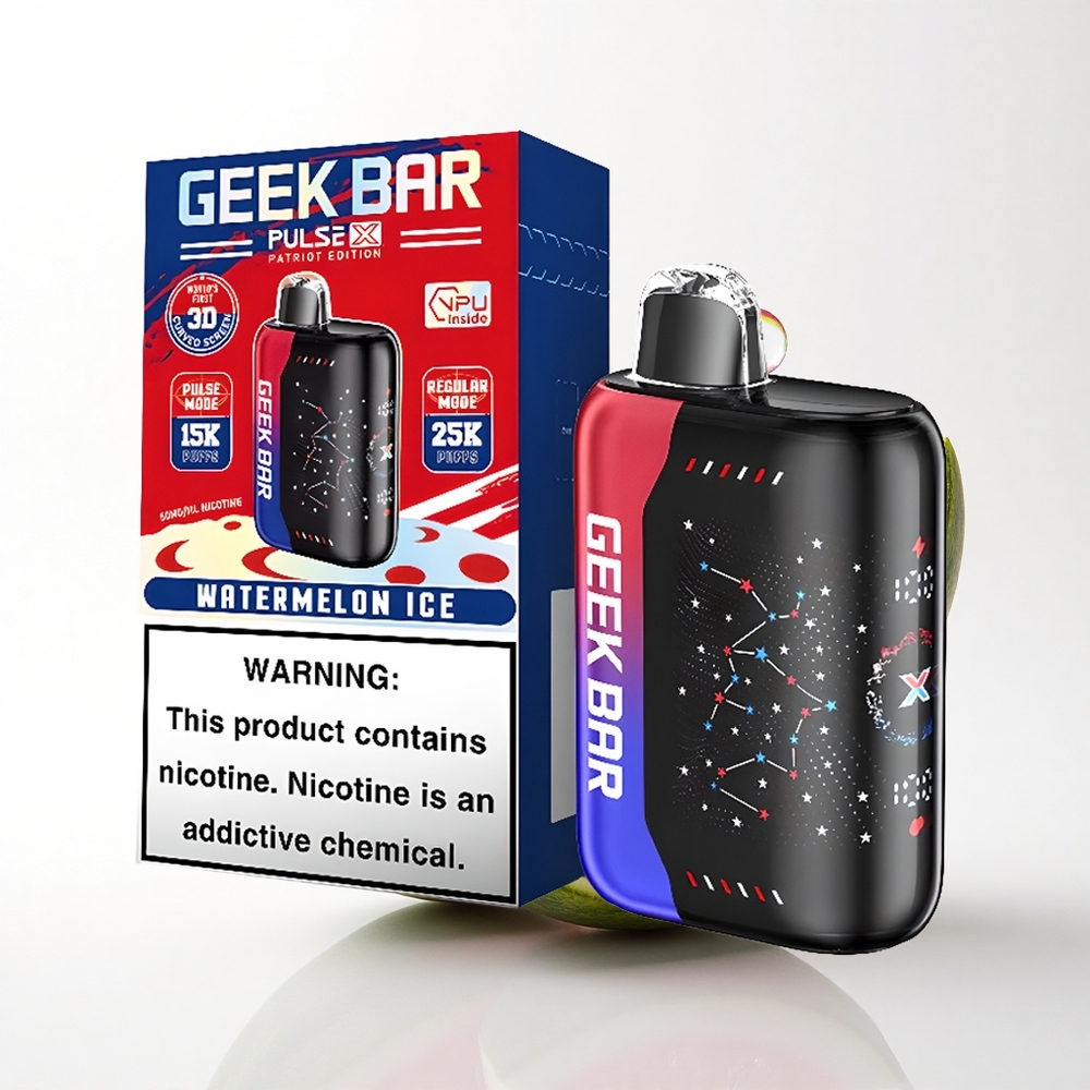GEEK BAR Pulse X 25000 Puffs Patriot Edition 18mL Nikotin 0-5%