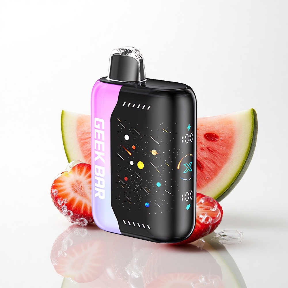 GEEK BAR Pulse X 42K Puffs Meteor Edition Jordbær Vandmelon 5% Nikotin 820mAh