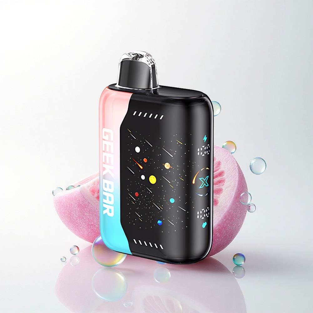 GEEK BAR Pulse X 42K Puffs Meteor Edition Rød & Blå Dual Mesh Coil 820mAh