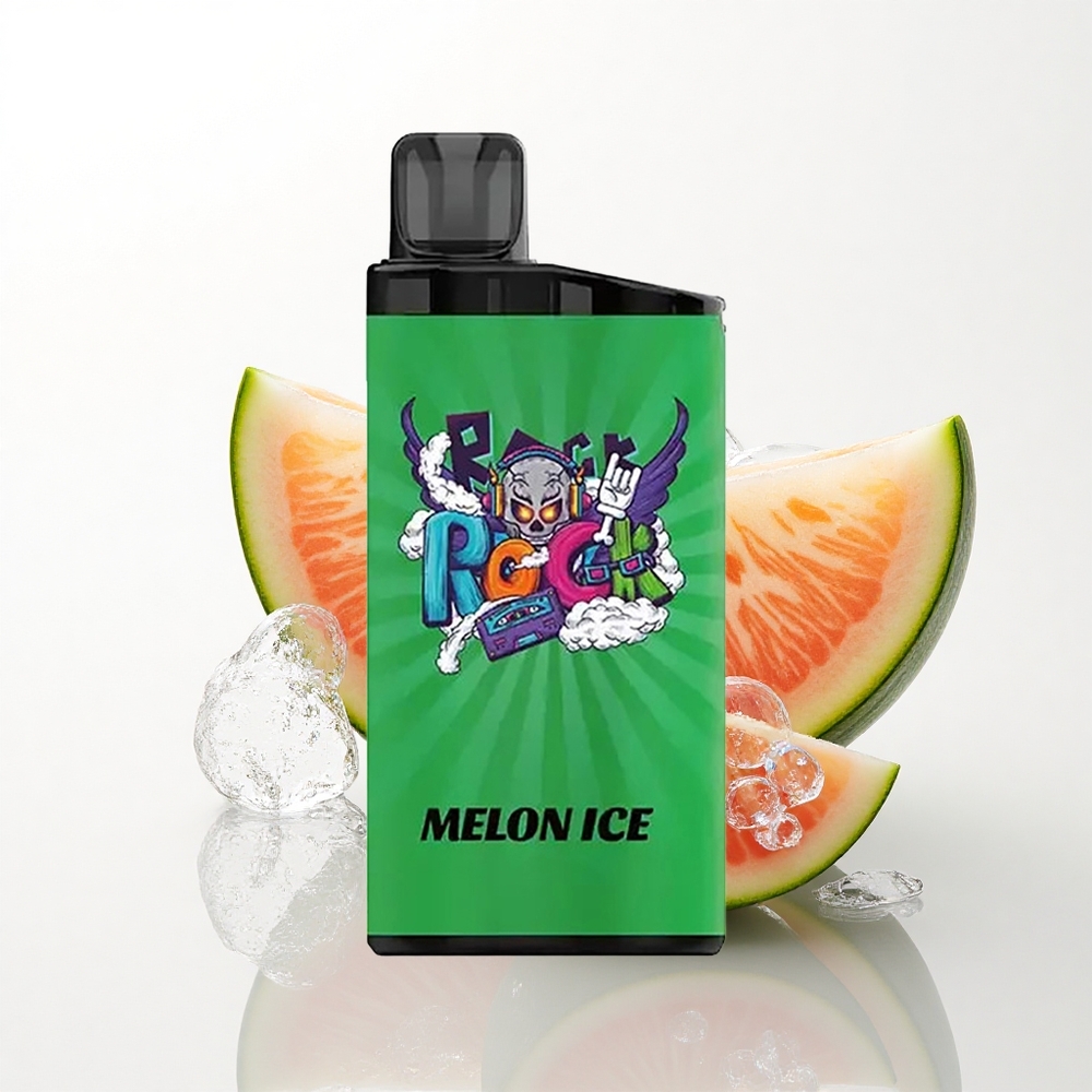 IGET Bar 3500 Puffs Melon Is med 1,2 Ohm Mesh Coil og 1400 mAh