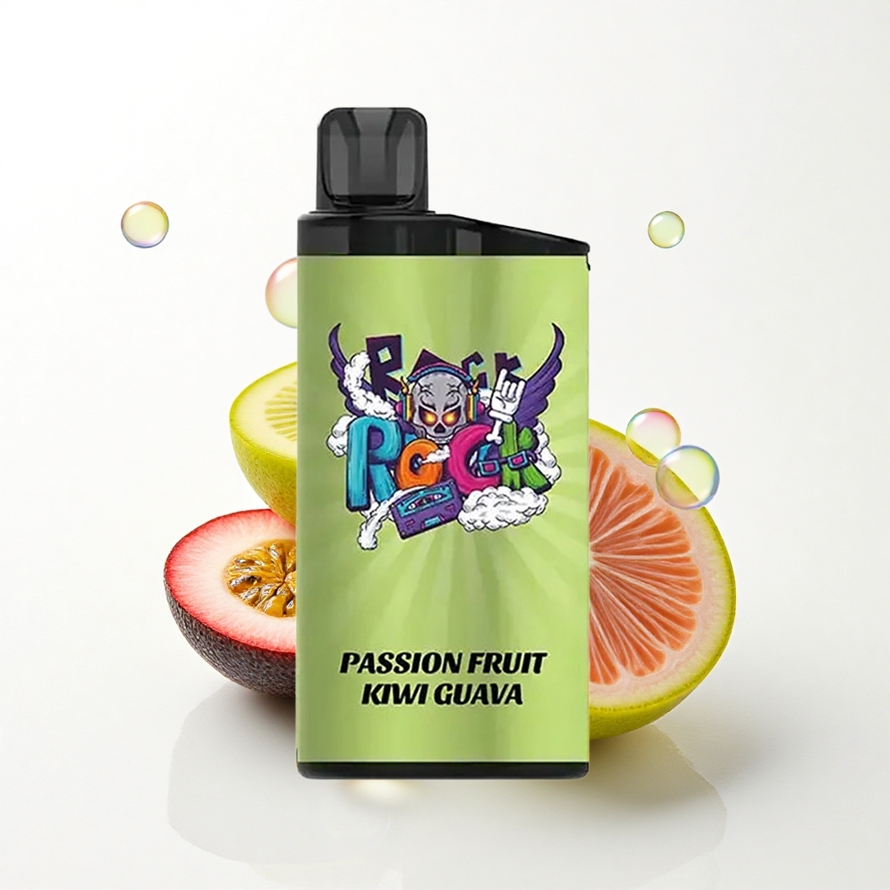 IGET Bar 3500 Puffs Passionsfrugt Kiwi Guava 1400 mAh PC+ALU