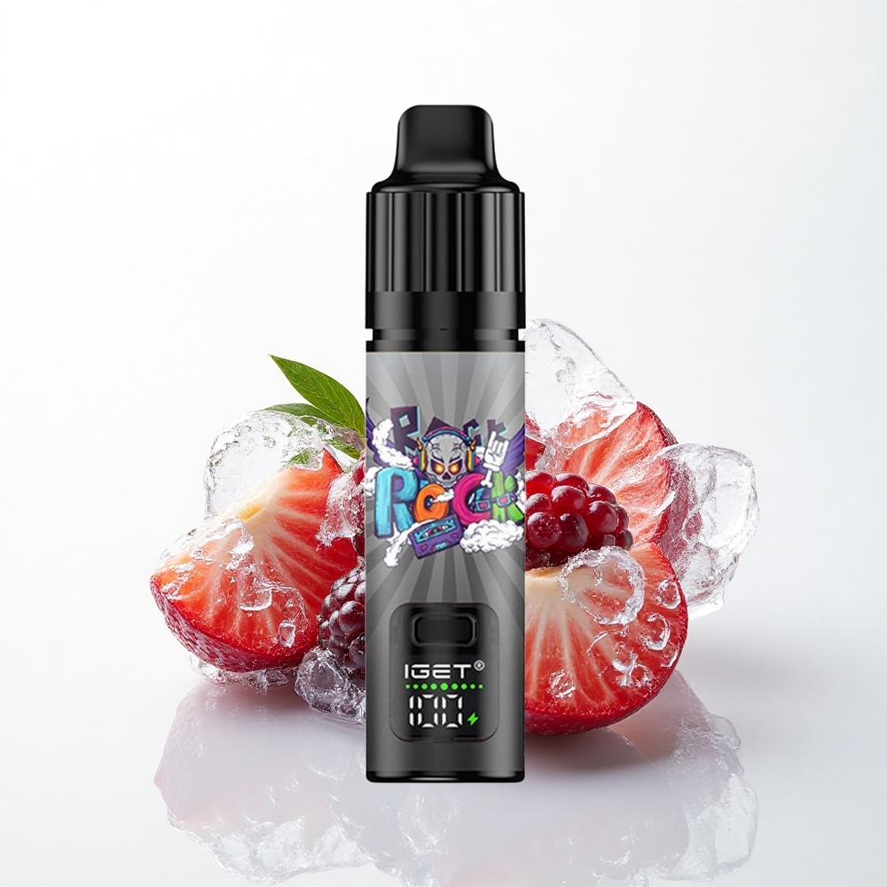 IGET BAR PLUS S3 POD 10000 Puffs Brombær Is med 5% nikotin og 950 mAh