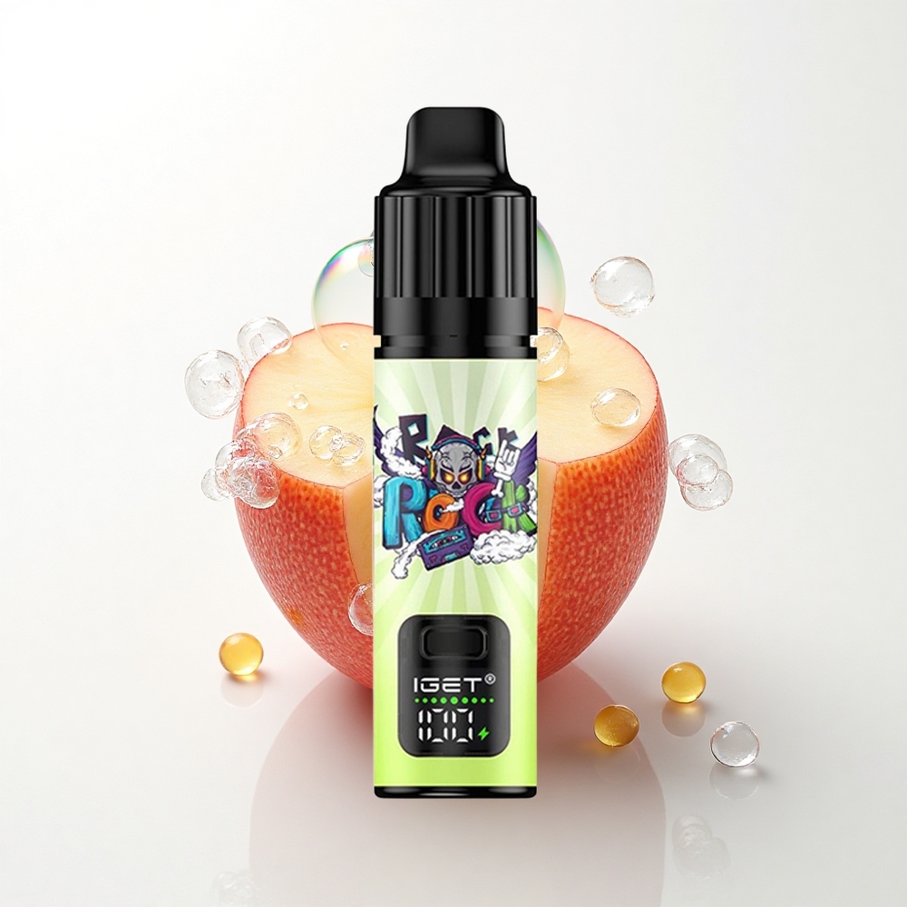 IGET BAR PLUS S3 POD 10000 Puffs Dobbelt Æble 18 ml 5% Nikotin 950 mAh