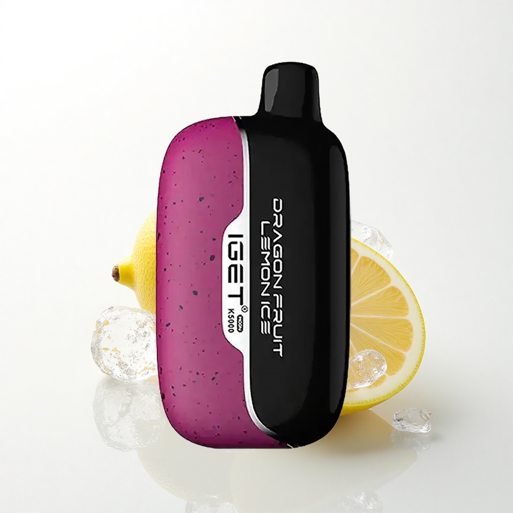 IGET Moon K5000 Puffs Dragenfrugt Citronis 5000 Puffs PC Mesh 1.35 Ohm