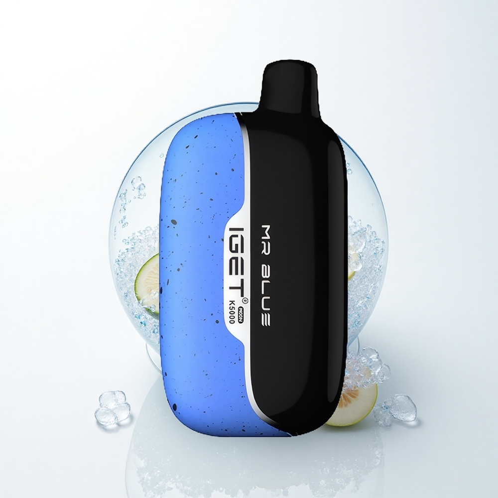 IGET Moon K5000 Puffs Hr. Blå PC 81,5 g 1,35 Ohm Mesh