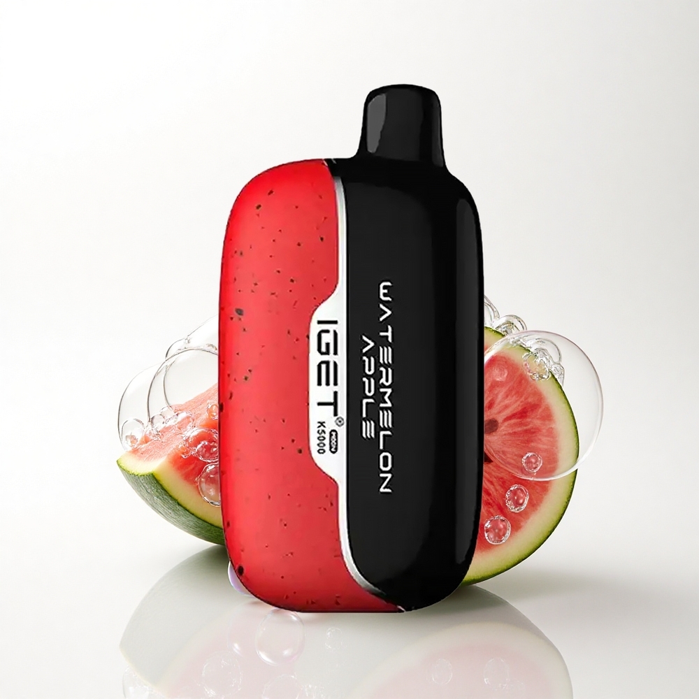 IGET Moon K5000 Puffs Vandmelon Æble PC 1.35 Ohm Mesh