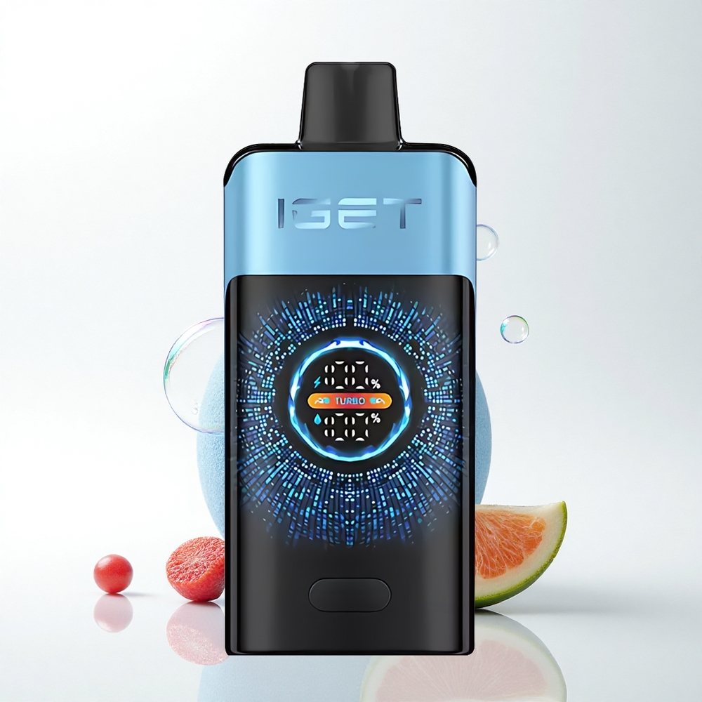 IGET ONE 12000 Puffs Blå Monster 2700 mAh Dobbelt Mesh
